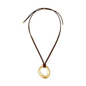 Heaven Mayhem Mini Necklace in Gold Brown